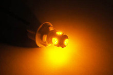 Żarówki LED żółte/Pomarańczowe W5W - T10