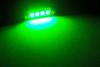Żarówka LED rurkowa Zielona - Oświetlenie sufitowe