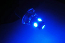 Żarówki LED Niebieskie W5W - T10