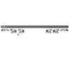 Belka LED bar Osram LEDriving® LIGHTBAR VX1000-CB SM z akcesoriami montażowymi
