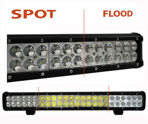 Belka LED bar CREE Podwójny Rząd 144W 10100 Lumens do 4X4 - Samochód ciężarowy - Ciągnik Spot VS Flood