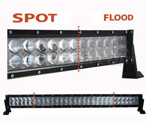 Belka LED bar CREE Podwójny Rząd 4D 180W 16200 Lumens do 4X4 - ciężarówki - ciągnika Spot VS Flood