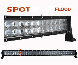 Belka LED bar CREE Podwójny Rząd 4D 240W 21600 Lumens do 4X4 - ciężarówki - ciągnika Spot VS Flood