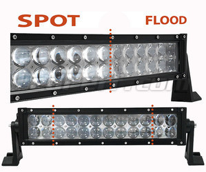Belka LED bar CREE Podwójny Rząd 4D 72W 6500 Lumens do 4X4 - Quad - SSV Spot VS Flood