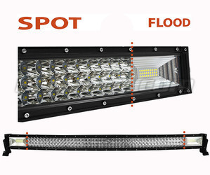 Belka LED bar Wygięta Combo 240W 19400 Lumens 1022 mm Spot VS Flood