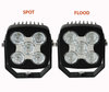 Dodatkowy reflektor LED Kwadrat 50W CREE do 4X4 - Quad - SSV Spot VS Flood