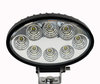 Dodatkowy reflektor LED Owalny 24W do 4X4 - Quad - SSV Daleki zasięg