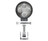Komplet Mocowanie dodatkowego reflektora LED Osram LEDriving® ROUND VX80-WD