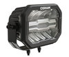 Widok z tyłu dodatkowego reflektora LED Osram LEDriving® CUBE MX240-CB i żeberek Chłodzenie.