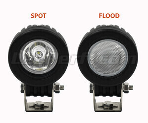 Dodatkowy reflektor LED CREE Okrągły 10W do Motocykl - Skuter - Quad Spot VS Flood