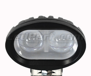 Dodatkowy reflektor LED CREE Owalny 20W do Motocykl - Skuter - Quad Daleki zasięg