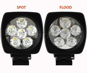 Dodatkowy reflektor LED Kwadrat 60W CREE do 4X4 - Quad - SSV Spot VS Flood