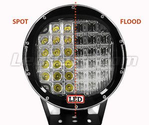 Dodatkowy reflektor LED Okrągły 160W CREE do 4X4 - Quad - SSV Spot VS Flood