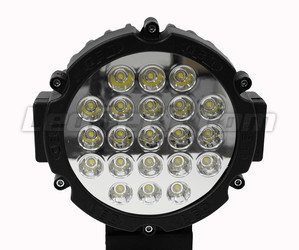 Dodatkowy reflektor LED Okrągły 63W do 4X4 - Quad - SSV Daleki zasięg
