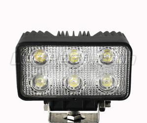 Dodatkowy reflektor LED Prostokątny 18W do 4X4 - Quad - SSV Daleki zasięg