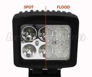 Dodatkowy reflektor LED Prostokątny 60W CREE do 4X4 - Quad - SSV Spot VS Flood
