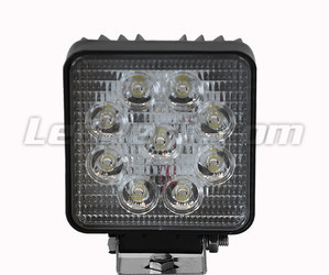 Reflektor roboczy LED Kwadrat 27W do 4X4 - Samochód ciężarowy - Ciągnik Daleki zasięg