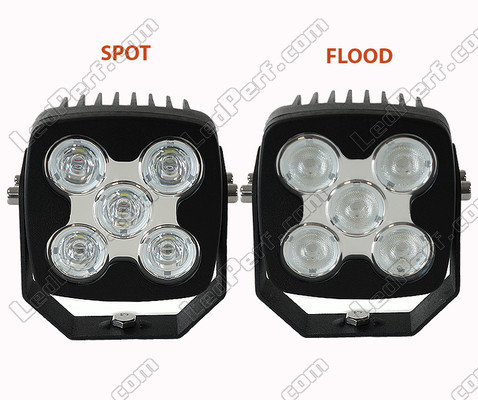 Dodatkowy reflektor LED Kwadrat 50W CREE do 4X4 - Quad - SSV Spot VS Flood