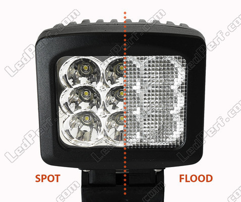 Dodatkowy reflektor LED Kwadrat 90W CREE do 4X4 - Quad - SSV Spot VS Flood