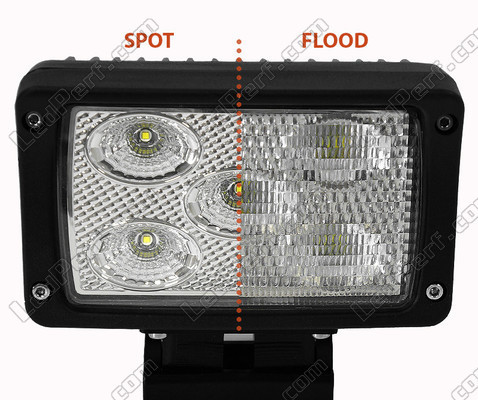 Dodatkowy reflektor LED Prostokątny 50W CREE do 4X4 - Quad - SSV Spot VS Flood