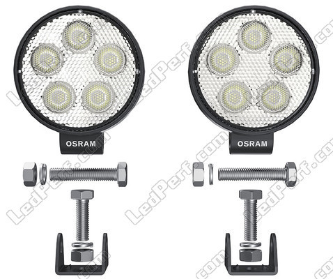 Komplet Mocowanie Reflektory roboczych LED Osram LEDriving® ROUND VX70-SP