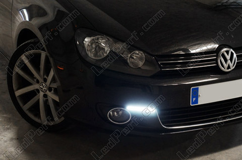LED Świateł dziennych - DRL - Światła do jazdy dziennej - wodoodporne - 6- Golf VI