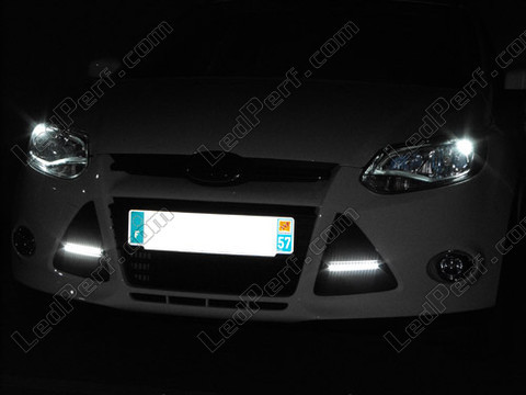 LED Świateł dziennych - DRL - Światła do jazdy dziennej - wodoodporne - Ford Focus MK3