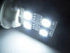 żarówka LED BAX9S H6W Rotation efekt biała xenon