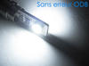 żarówka LED BAX9S H6W Zabezpieczenie przed błędem OBD efekt biała xenon