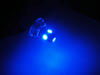 żarówka LED H6W Xtrem BAX9S niebieska efekt xenon