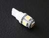 żarówka LED T10 W5W Xtrem efekt biała xenon
