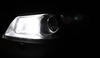 Światła postojowe LED xenon biały W5W T10 - Renault Megane 2