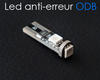 żarówka LED T10 W5W Bez błędu OBD - Zabezpieczenie przed błędem OBD - 6000K Panther Niebieski