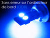 żarówka LED T10 W5W Bez błędu OBD - Zabezpieczenie przed błędem OBD - Quad Niebieski