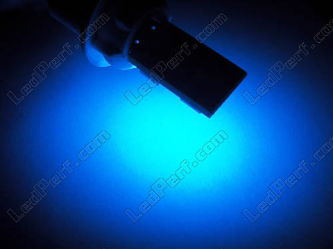 LED T10 W5W Rotation z oświetleniem bocznym Niebieska