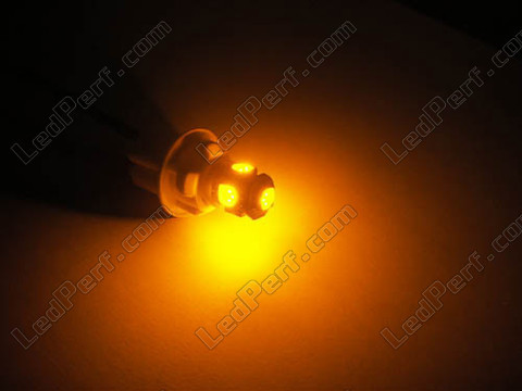 żarówka LED T10 W5W Xtrem efekt Pomarańczowy/żółty xenon