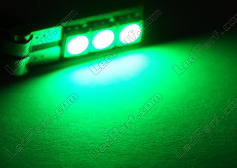 LED T10 W5W Motion zielony bez błędu w komputerze pokładowym - Oświetlenie boczne -