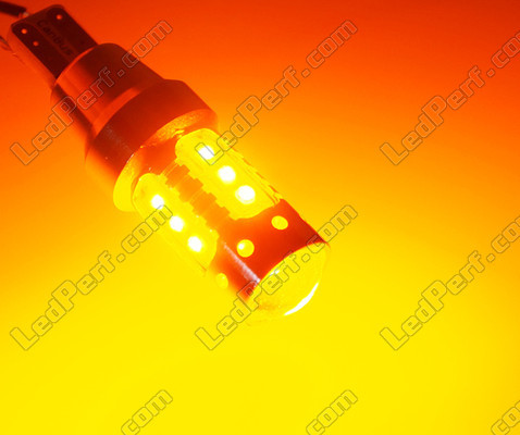 Żarówka LED W16W T15 Pomarańczowy LED w sprzedaży detalicznej LED T15 Trzonek W16W 12V