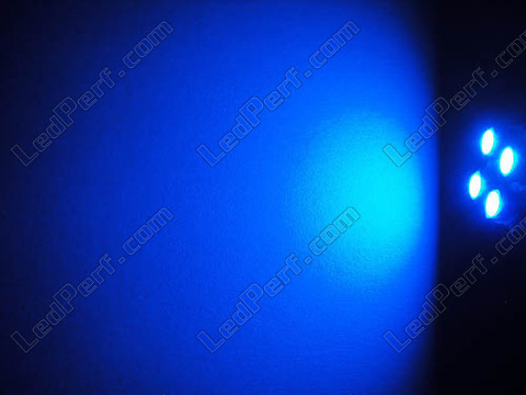 żarówka LED BA9S T4W Efficacity Niebieska