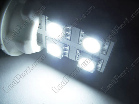 żarówka LED BA9S T4W Rotation efekt biała xenon