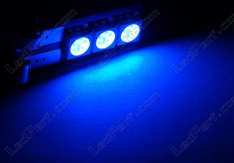 LED T4W Motion niebieski - Trzonek BA9S