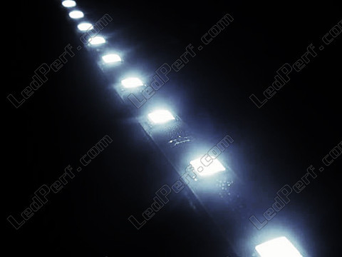 Taśma LED biała wodoodporna 30CM Światła do jazdy dziennej i dziennych