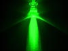 Żarówka LED z kablem 12V Zielona