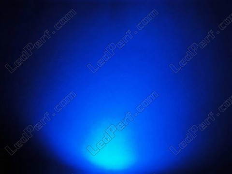 LED 3mm szerokokątna niebieski
