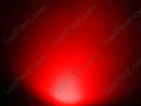 LED 5mm SZEROKOKĄTNA czerwony + opornik 12v