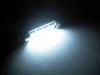 Żarówka LED rurkowa światło sufitowe, bagażnik, schowek na rękawiczki, tablica rejestracyjna biały 42mm - C10W