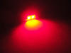 LED rurkowa światło sufitowe, bagażnik, schowek na rękawiczki, tablica rejestracyjna czerwony 31mm - C3W