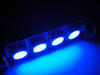 Żarówka LED rurkowa światło sufitowe, bagażnik, schowek na rękawiczki, tablica rejestracyjna niebieski 42mm - C10W