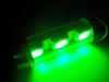 Żarówka LED rurkowa światło sufitowe, bagażnik, schowek na rękawiczki, tablica rejestracyjna zielony 37mm - C5W