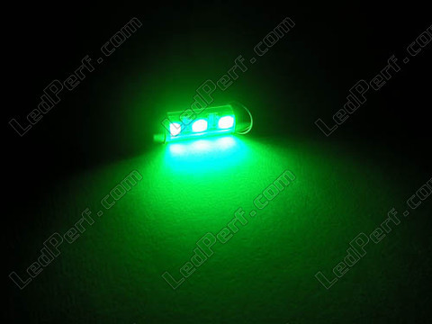 żarówka LED 42mm C10W Bez błędu OBD - Zabezpieczenie przed błędem OBD Zielony